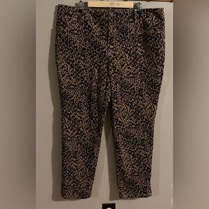 $8❤️Bundled Leopard Print Straight Jeans
